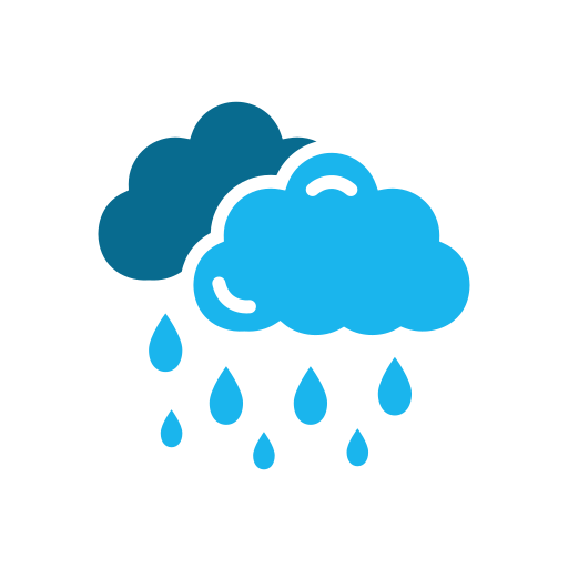 Rain: Moderate intensity