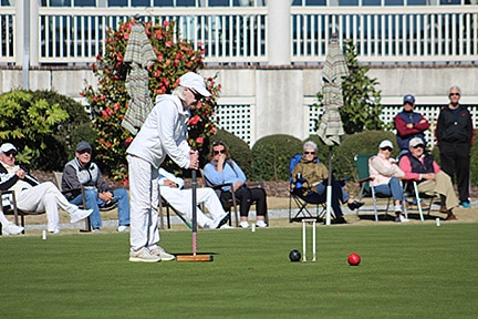 Jeff Soo, Croquet Expert, visits Dataw Island