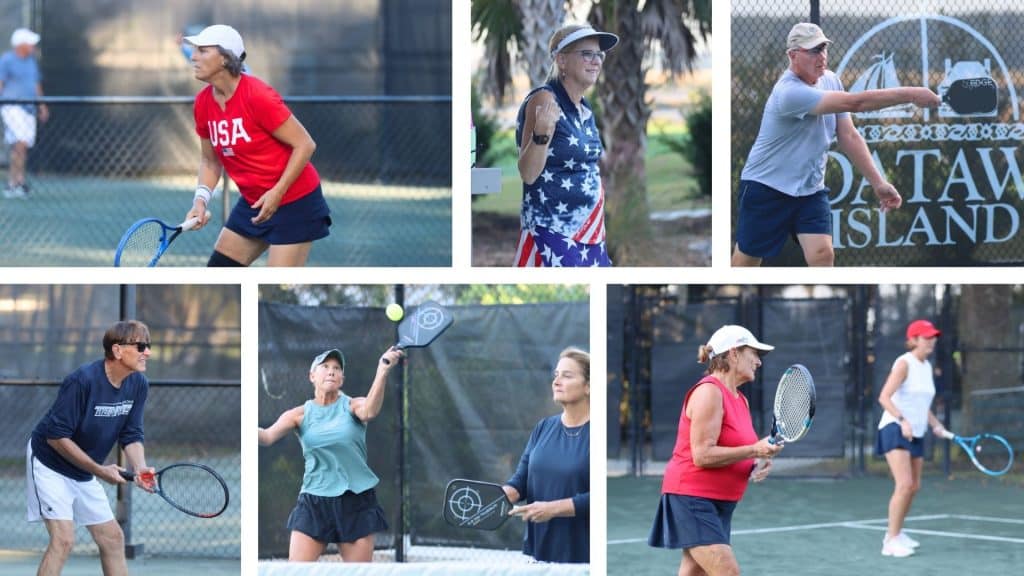Above: (Friday, November 7) DITA Stars & Stripes Tournament, Stars & Stripes Pickleball Tournament