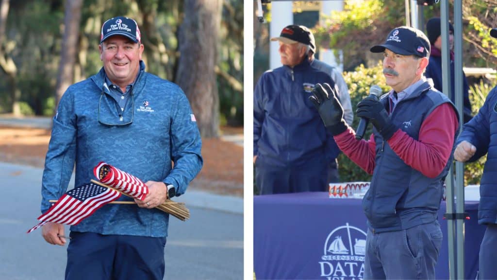 Above: Veterans Week Event Chair Marty Groover (Left), Veterans Week Event Chair Gary Mignogna (Right)