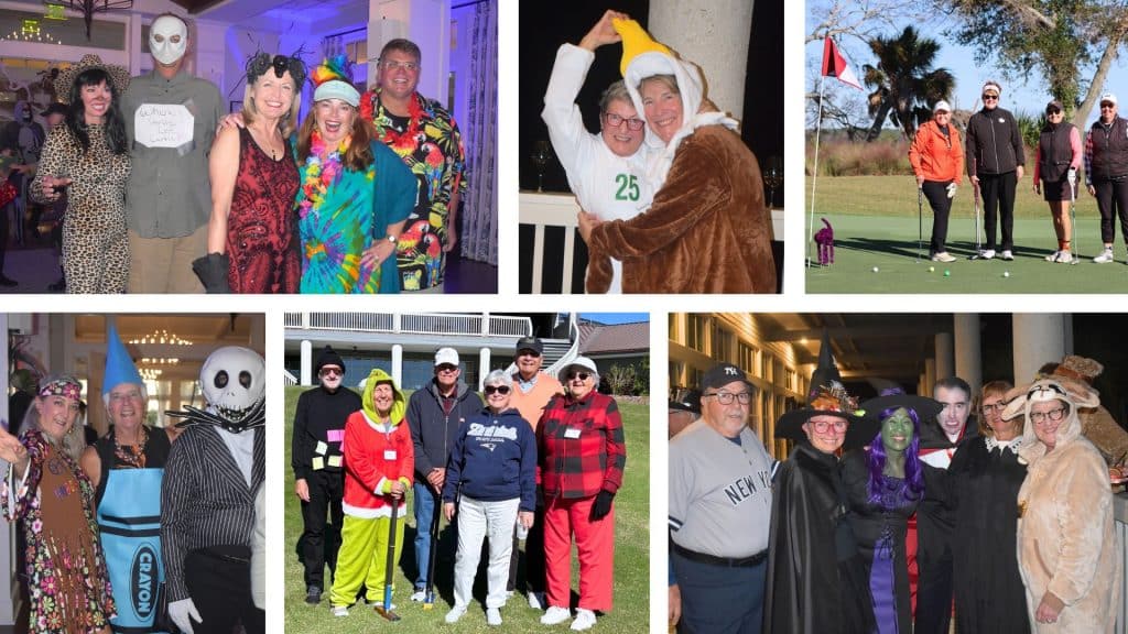 Halloween Spooky Skelebration, Croquet Halloween Event & DIWGA's Halloween Golf Event