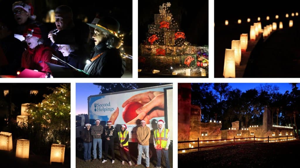 Luminary Night Collage