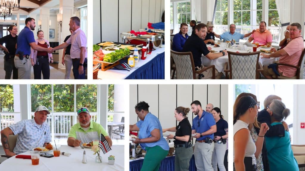 First Responders Luncheon Collage