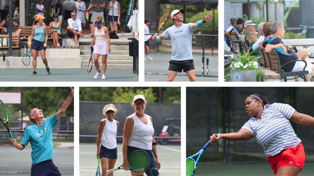Dataw Splash Tennis Tournament Collage