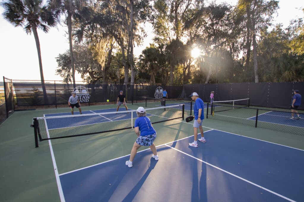 Dataw Pickleball Players